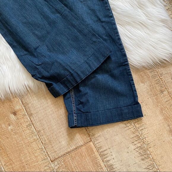 Ted Baker low rise medium wash boot cut denim jeans in size 6 - Picture 5 of 13